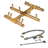 Circle Tree-Style Brass Burner - CFBCTL120